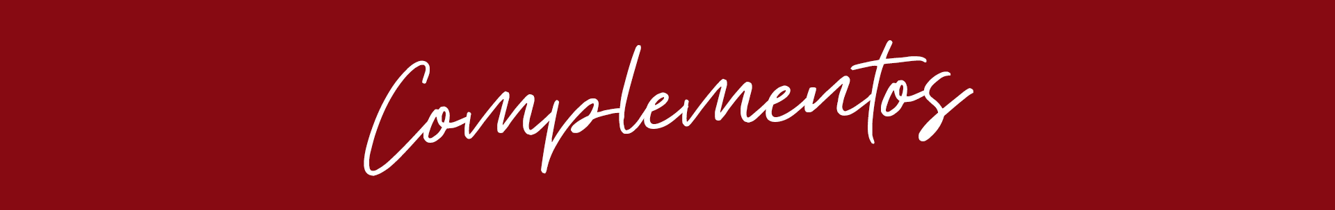Banner Complementos - Sale - Desk